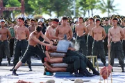 Mãn nhãn với những màn biểu diễn võ thuật của lực lượng Công an Nhân dân