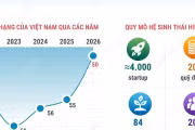 Hệ sinh thái khởi nghiệp Việt Nam lần đầu vào top 50 thế giới