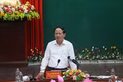Quang cảnh buổi làm việc.
