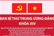 Danh sách Ban Bí thư Trung ương Đảng khóa XIV, cập nhật ngày 30/1/2026
