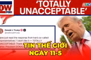 Tin thế giới ngày 11-5: Ông Trump bác đề xuất hòa bình của Iran, căng thẳng eo biển Hormuz tiếp tục leo thang 