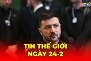 Tin thế giới ngày 24-2: Ukraine sau 4 năm chiến sự: Bế tắc trên chiến trường, xa vời trên bàn đàm phán