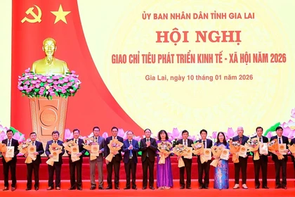 Hội nghị quán triệt tinh thần tăng tốc bứt phá thực hiện các nhiệm vụ phát triển kinh tế - xã hội năm 2026, áp dụng nguyên tắc 6 rõ trong điều hành.