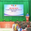 Quang cảnh lớp tập huấn kỹ năng công tác Đội năm 2025