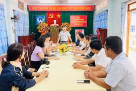 Kiểm tra việc chấp hành quy định dạy thêm, học thêm đối với viên chức ngành Giáo dục.