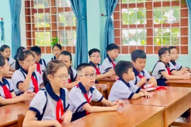 Hôm nay 10-11, hầu hết các trường học trên địa bàn tỉnh Gia Lai đã đón học sinh trở lại sau bão số 13.