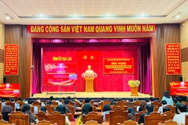 Hội nghị Báo cáo viên Trung ương thông tin kết quả Đại hội XIV của Đảng.