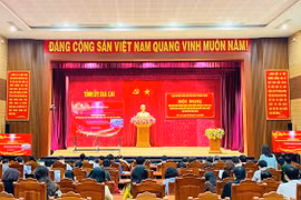 Hội nghị Báo cáo viên Trung ương thông tin kết quả Đại hội XIV của Đảng.