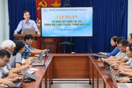 Liên hiệp các Hội Khoa học và Kỹ thuật tỉnh Gia Lai tổ chức tập huấn về kỹ năng truyền thông