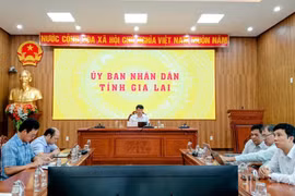 Hội nghị trực tuyến triển khai xây dựng trường phổ thông nội trú liên cấp tại các xã biên giới