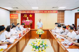 Phó Bí thư Thường trực Tỉnh ủy Rah Lan Chung làm việc với Ủy ban Kiểm tra Tỉnh ủy 