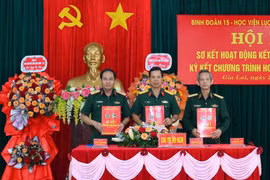 Binh đoàn 15, Học viện Lục quân, Bệnh viện Quân y 175 ký kết chương trình phối hợp giai đoạn 2026-2027