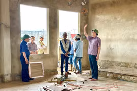Quyết liệt đẩy nhanh tiến độ Dự án trường nội trú liên cấp tiểu học và THCS tại 7 xã biên giới