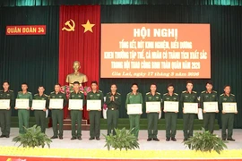 Quân đoàn 34 tuyên dương thành tích tại Hội thao Công binh toàn quân năm 2026