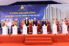 Khởi công Dự án nhà ở xã hội chung cư Phú Tài Lộc