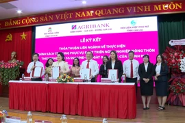 Ký kết thỏa thuận liên ngành triển khai tín dụng nông nghiệp, nông thôn