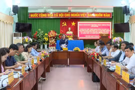 Giám sát việc triển khai công tác bầu cử tại các phường Bình Định, An Nhơn Đông, An Nhơn Bắc