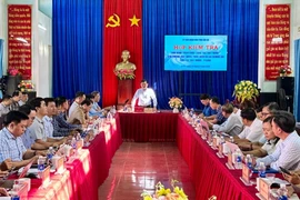 Kiểm tra tiến độ bồi thường GPMB Dự án đường bộ cao tốc Quy Nhơn - Pleiku