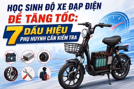 Học sinh độ xe đạp điện để tăng tốc: 7 dấu hiệu phụ huynh cần kiểm tra