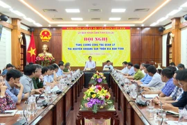 Siết chặt quản lý khoáng sản, xử lý dứt điểm khai thác trái phép