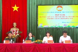Các ứng cử viên ĐBQH hứa đồng hành, thúc đẩy phát triển KT-XH vùng đồng bào DTTS