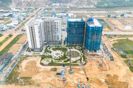 Gia Lai: Cất nóc tòa CT02 dự án nhà ở xã hội IEC Residences Quy Nhơn