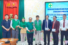 Đoàn thiện nguyện Hiệp hội Saemaul làm việc tại phường Quy Nhơn Đông