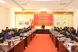 Quân đoàn 34 thông qua quy hoạch xây dựng doanh trại, nhà trường