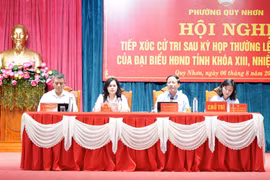Chủ tịch UBND tỉnh Phạm Anh Tuấn tiếp xúc cử tri phường Quy Nhơn