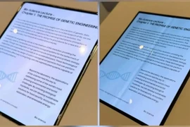 Samsung “trình làng” công nghệ màn hình không nếp gấp