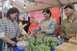 Xã Gào khai mạc phiên chợ nông sản dịp Tết Bính Ngọ 2026