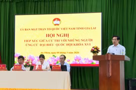 Ứng cử viên ĐBQH khóa XVI cam kết góp phần tháo gỡ điểm nghẽn về thể chế 