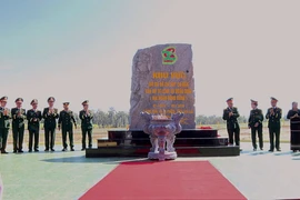 Khánh thành Di tích lịch sử khu vực bố trí Sở chỉ huy cơ bản của Bộ Tư lệnh Sư đoàn 320A tại xã Ia Pnôn