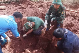 Phát hiện, quy tập thêm 2 hài cốt liệt sĩ tại xã Ia Boòng.