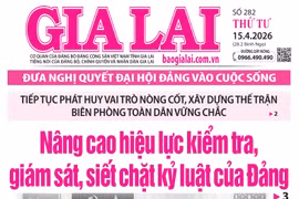 Báo Gia Lai số thứ tư ngày 15-4-2026
