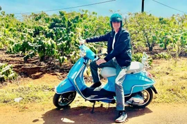 Du khách người Pháp “phải lòng” cao nguyên Gia Lai