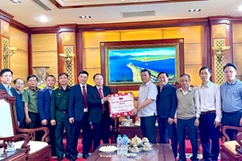 Bí thư Tỉnh ủy Thái Đại Ngọc thăm, chúc Tết Tập đoàn Đức Long Gia Lai 