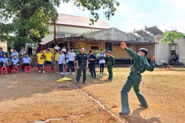 Gia Lai có 24 học sinh dự Hội thao Giáo dục quốc phòng và an ninh học sinh THPT toàn quốc 