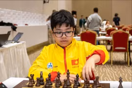 Cờ vua trẻ Việt Nam lọt top 5 thế giới