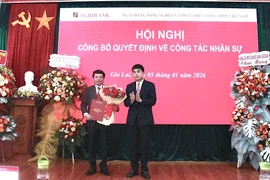 Ông Trần Quang Tuấn giữ chức Giám đốc Agribank Chi nhánh Đông Gia Lai