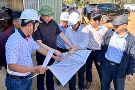 Gia Lai: Kiểm tra tiến độ thực hiện Dự án Trường phổ thông nội trú liên cấp tại 7 xã biên giới