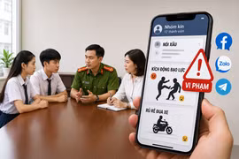 Học sinh lập hội nhóm trực tuyến có dấu hiệu vi phạm, Công an sẽ phối hợp xử lý