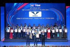 Bidiphar giữ vị trí Top 4 công ty dược uy tín Việt Nam năm 2025.