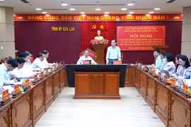 Công bố quyết định kiểm tra, giám sát của Bộ Chính trị đối với Ban Thường vụ Tỉnh ủy Gia Lai