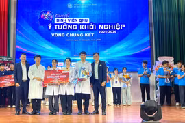 Trao 10 giải tại chung kết cuộc thi “Sinh viên QNU với ý tưởng khởi nghiệp”