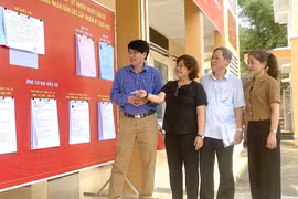 Giám sát công tác chuẩn bị bầu cử tại các xã Kông Bơ La, Krong và Tơ Tung