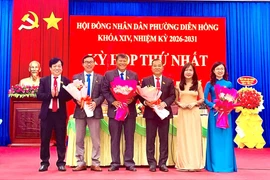 Ông Đoàn Hữu Dũng tái cử Chủ tịch HĐND phường Diên Hồng nhiệm kỳ 2026-2031