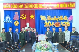 Bí thư Tỉnh ủy Thái Đại Ngọc chúc Tết một số doanh nghiệp nhân Tết Bính Ngọ 2026