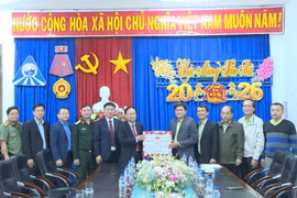 Bí thư Tỉnh ủy Thái Đại Ngọc chúc Tết một số doanh nghiệp nhân Tết Bính Ngọ 2026