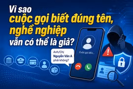 Vì sao cuộc gọi biết đúng tên, nghề nghiệp vẫn có thể là giả?